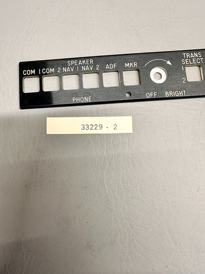 33229-002 Piper Placard