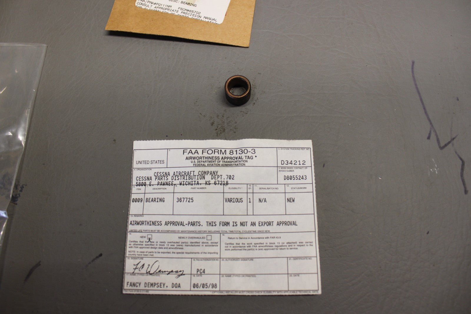 367725 Cessna Bearing (2 PACK)