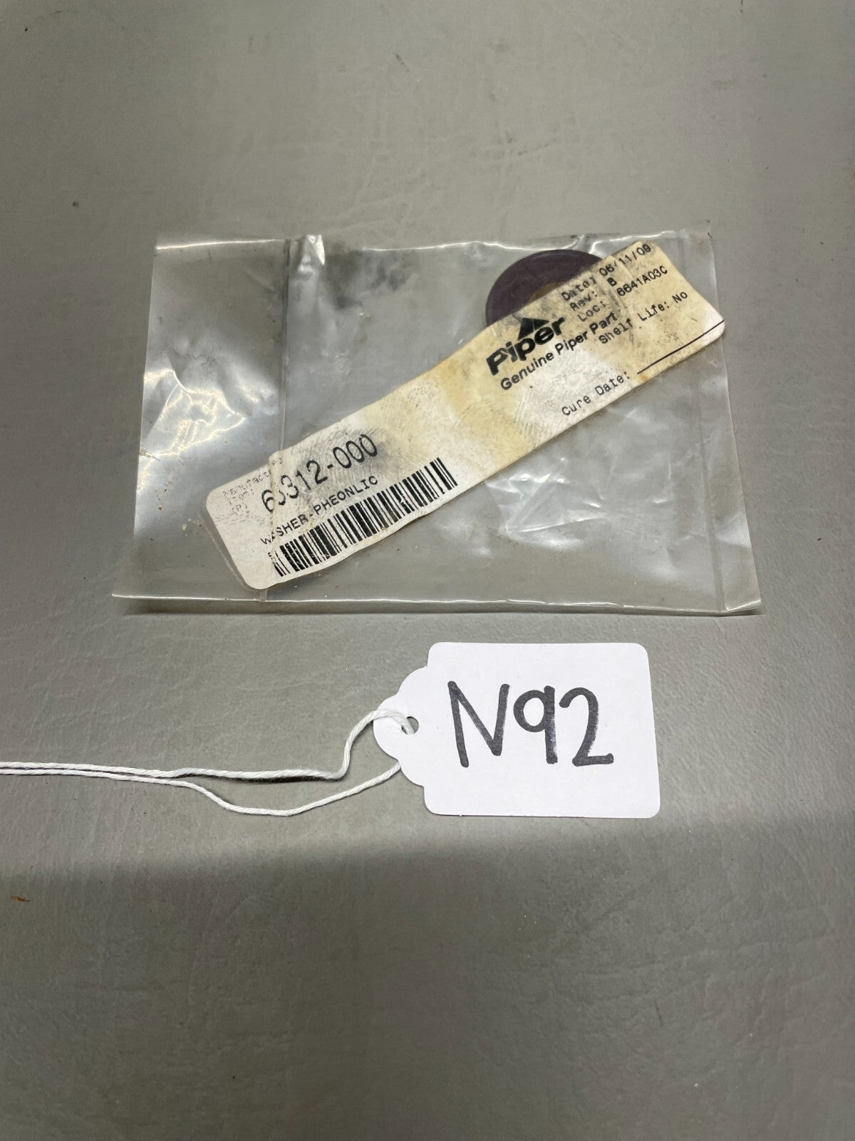 Piper Phenolic Washer P/N 63312-000 (NEW)
