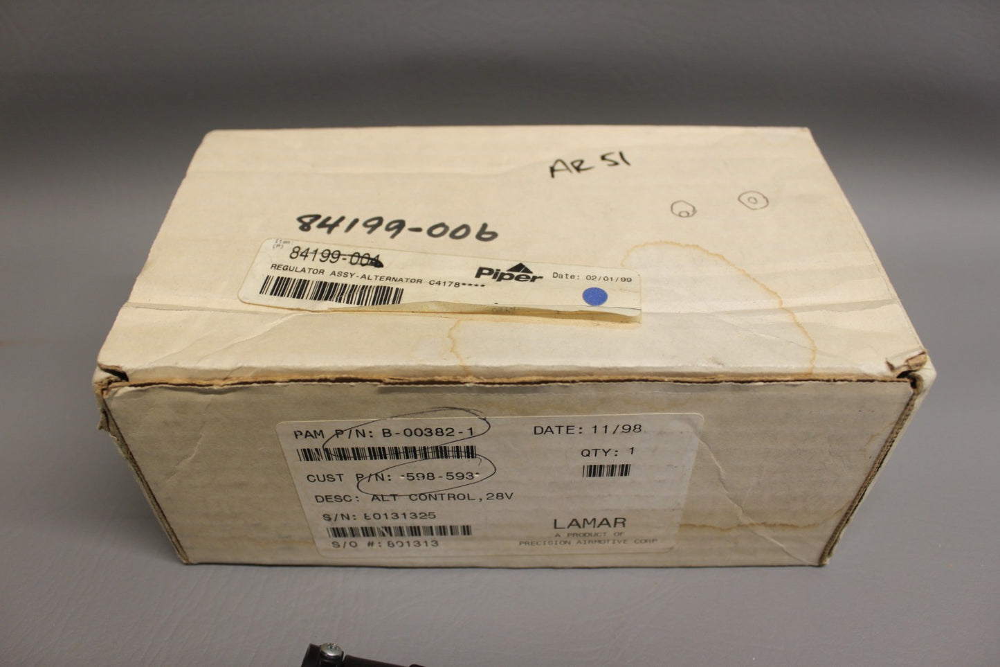 84199-006 Piper Alternator Regulator