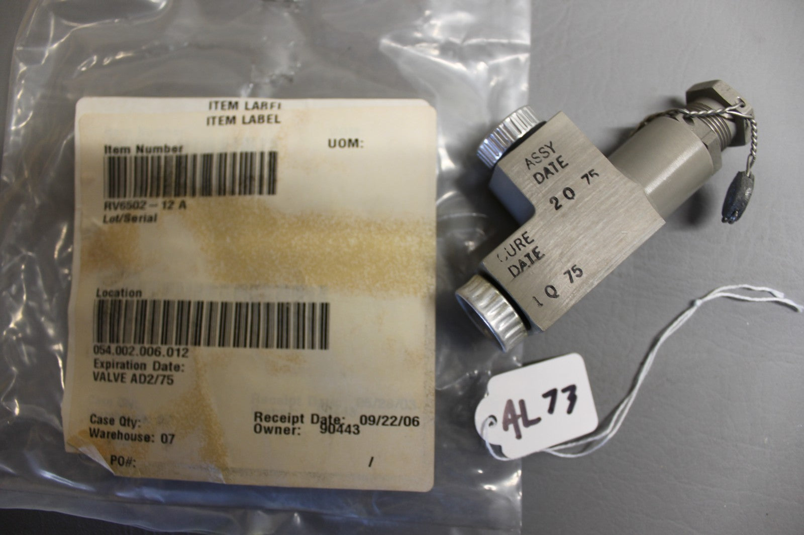 RV6502-12 Aero Commander Valve