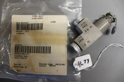RV6502-12 Aero Commander Valve