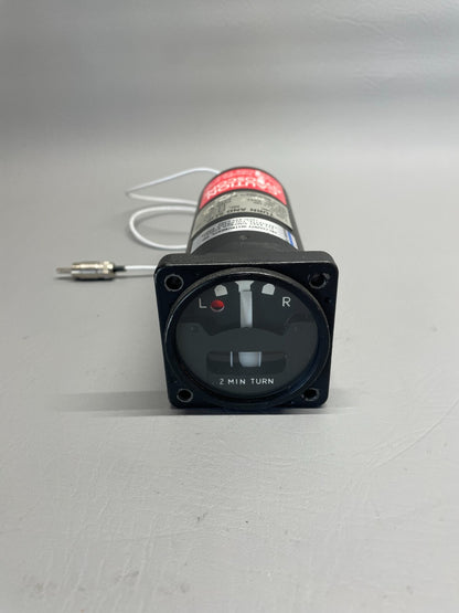 United Instruments Turn and Slip Indicator P/N 9551a