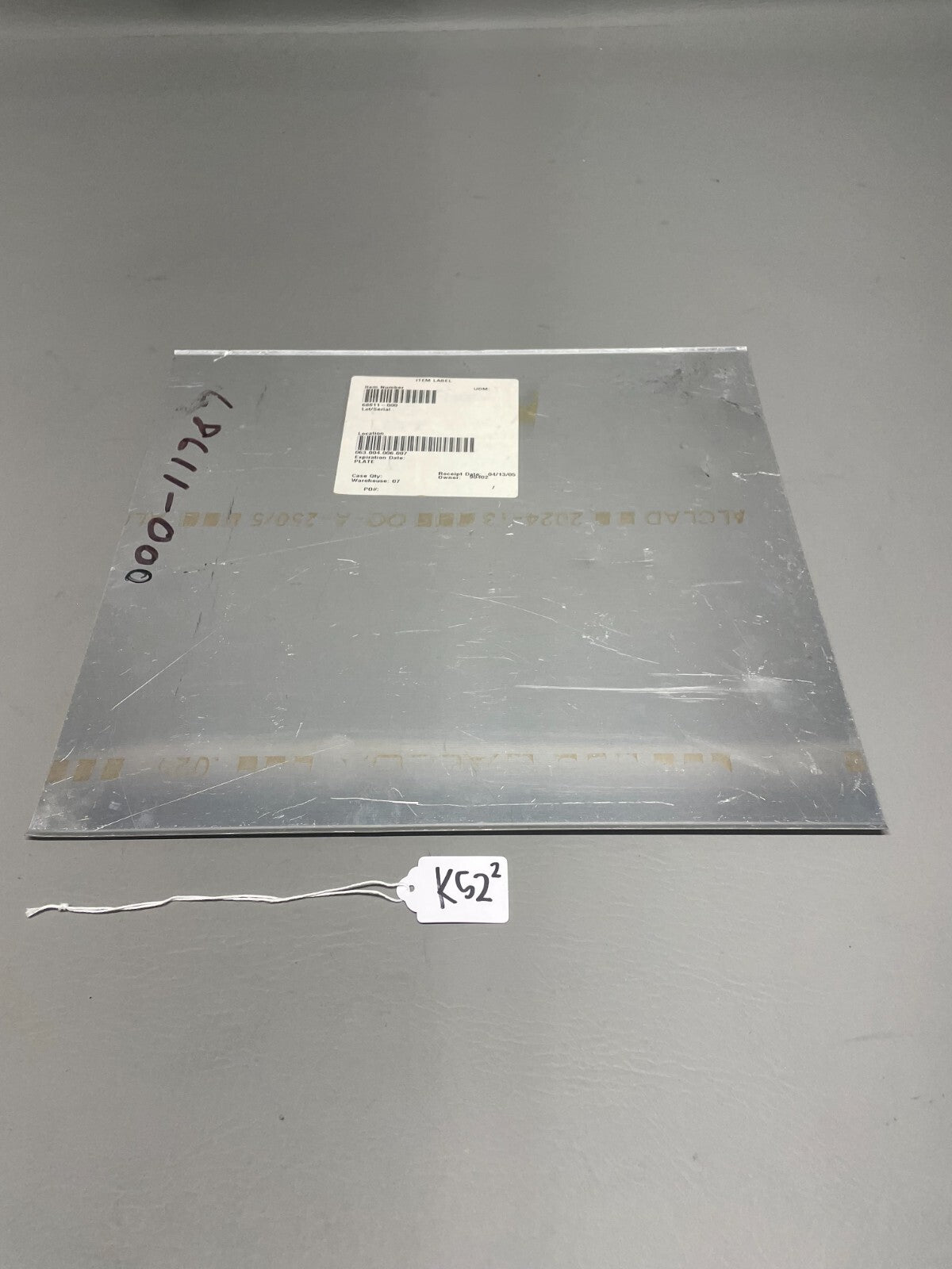Piper Plate P/N 68611-000
