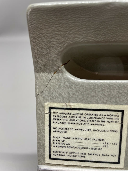 Cessna 210 Glove Box Lid P/N 0713708-1