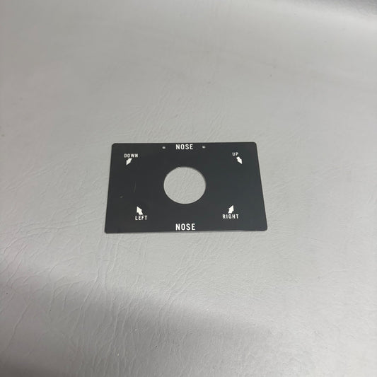 32647-000 Piper Nose Placard