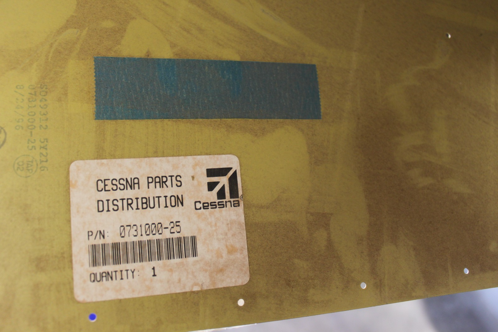 0731000-25 Cessna 180/185 Dorsal Fin Skin