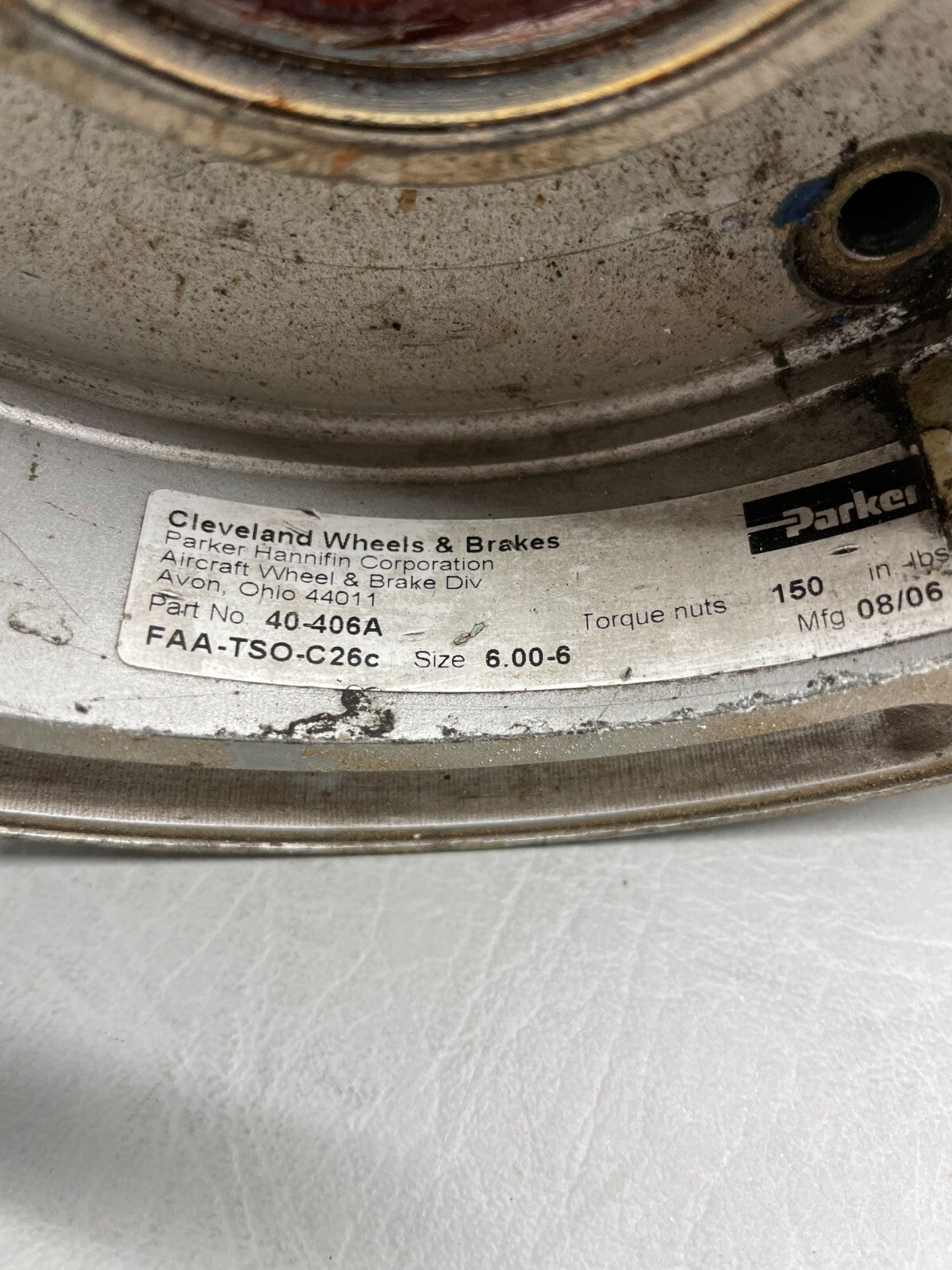 Cleveland Wheel Half P/N 40-406A