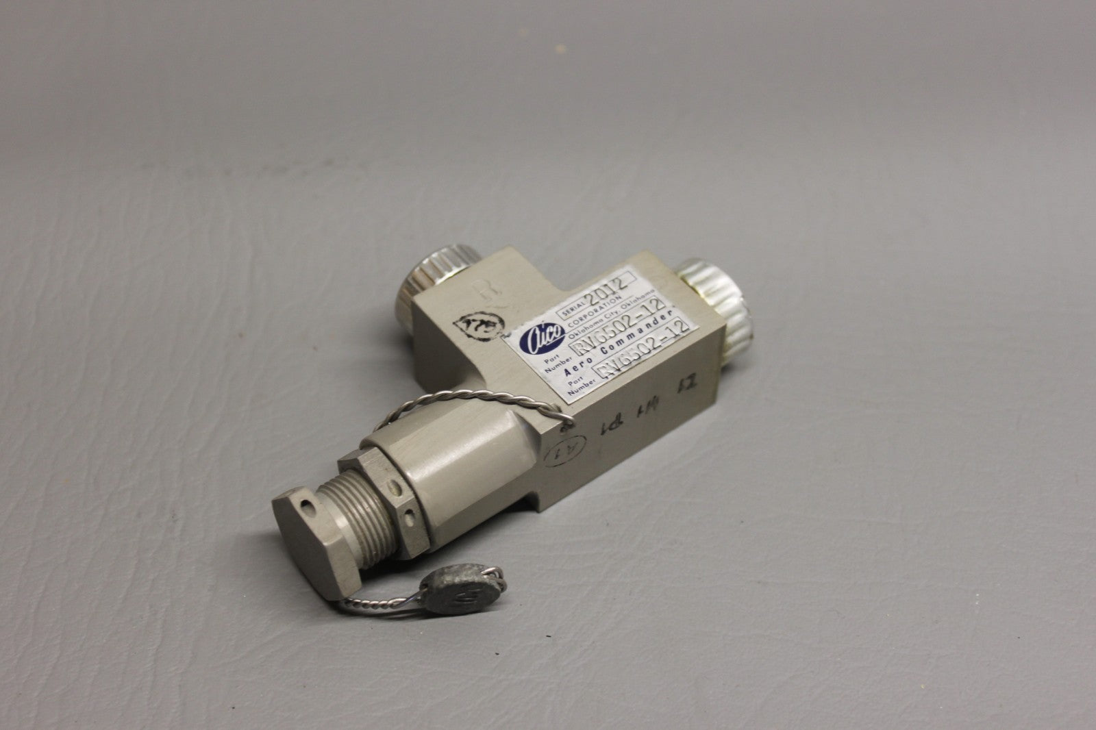 RV6502-12 Aero Commander Valve