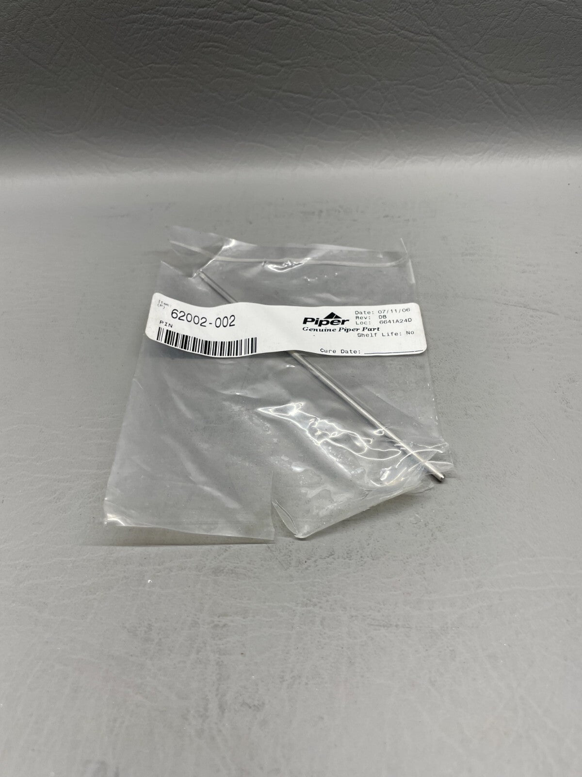 Piper Hinge Pin P/N 62002-002