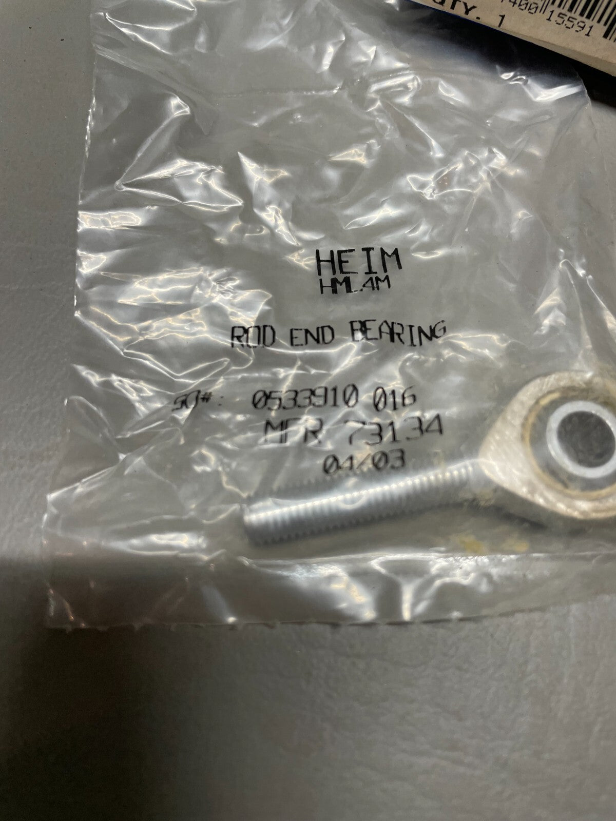 Cessna Rod End P/N HML4M (NEW)