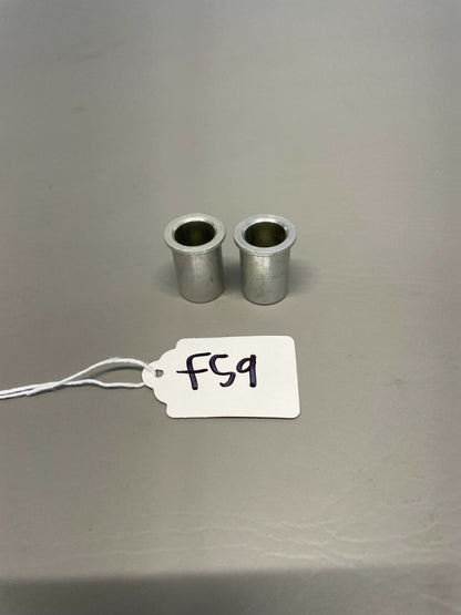 Cessna/National Aerospace Standard Steel Bushing Sleeve P/N NAS77-8-088 (PAIR)