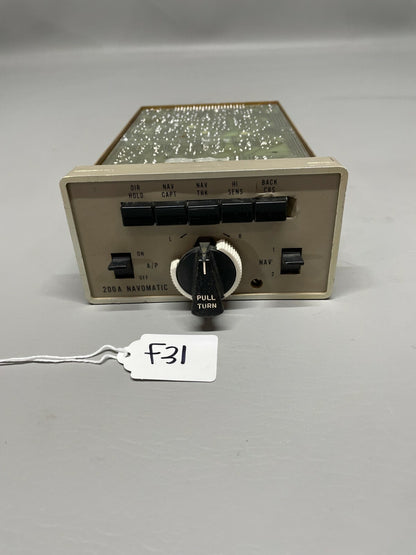 Cessna 200A Navomatic Autopilot Control CA-295A P/N 42310-1014