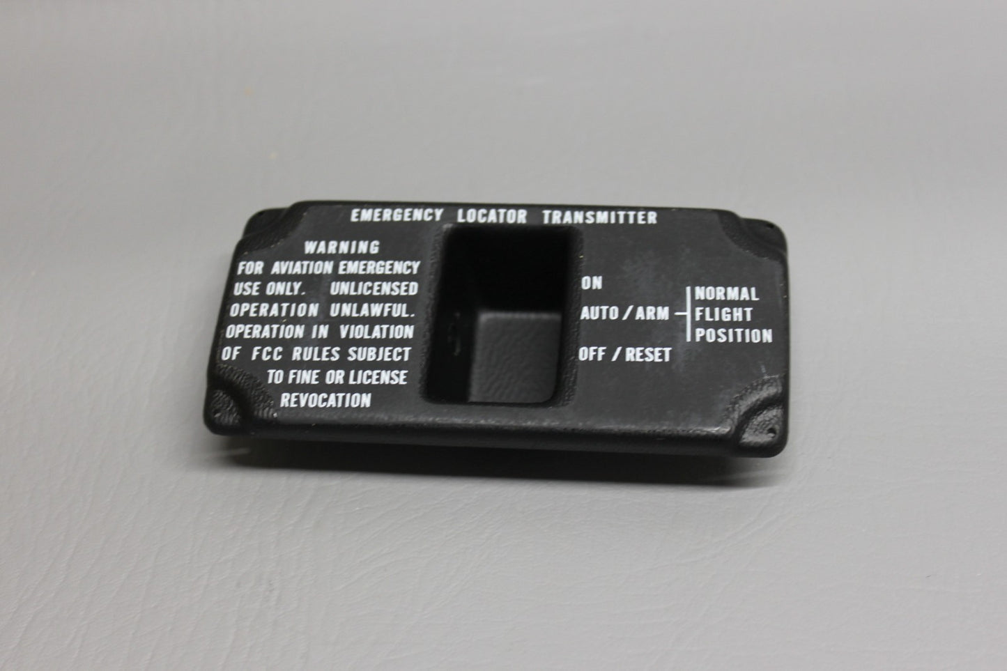 79463-000 Piper ELT Switch Cover