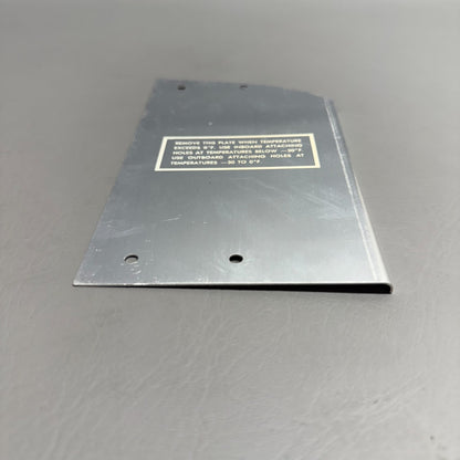 0700313-36 Cessna Winterization Plate