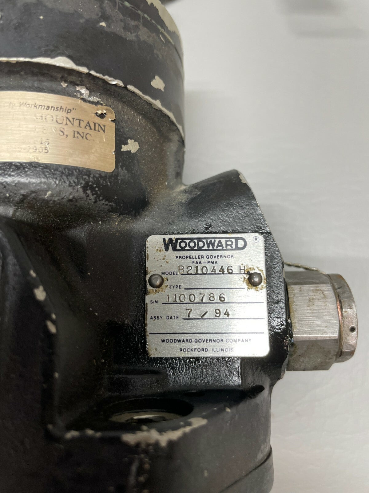 Woodward Propeller Governor B210446H