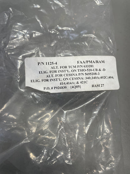 TCM Continental Intake Hose P/N 633281 (ALT P/N 1125-4)