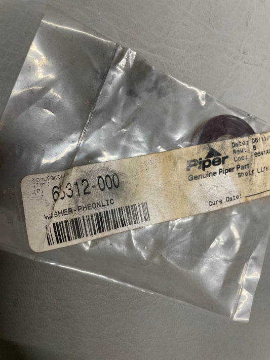 Piper Phenolic Washer P/N 63312-000 (NEW)
