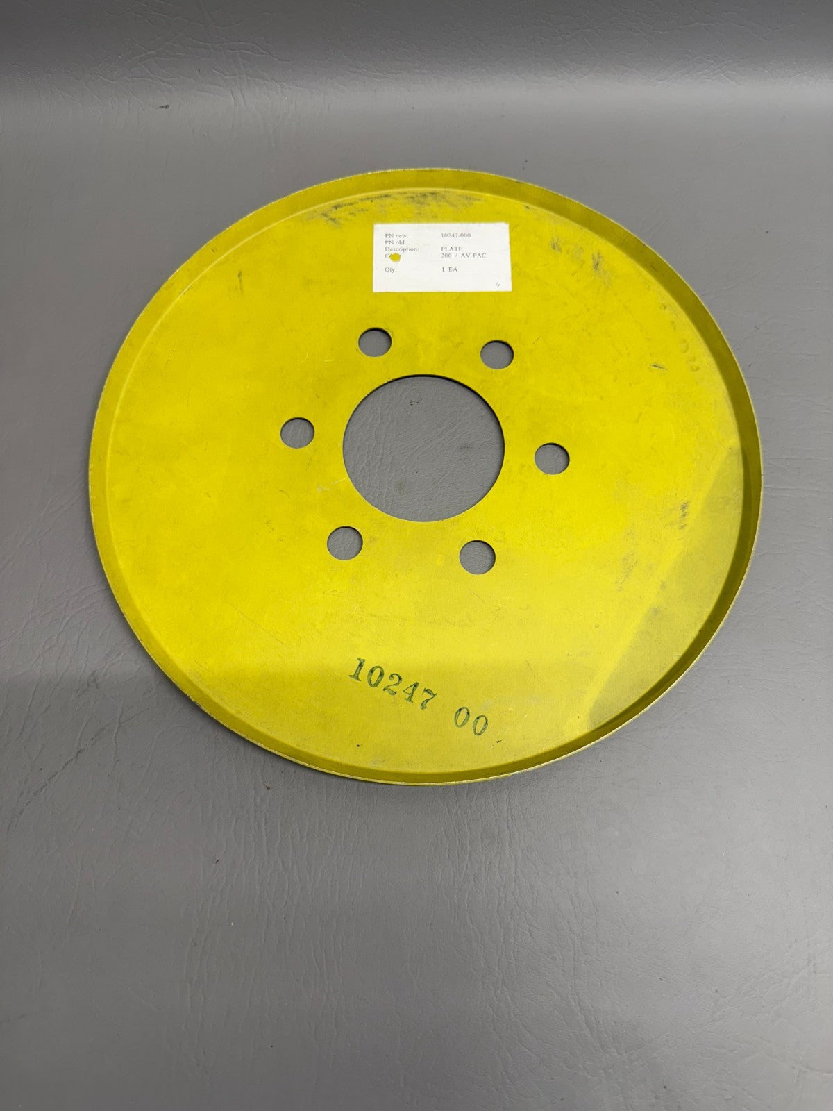 553-540 Piper Prop Spinner Bulkhead Assy