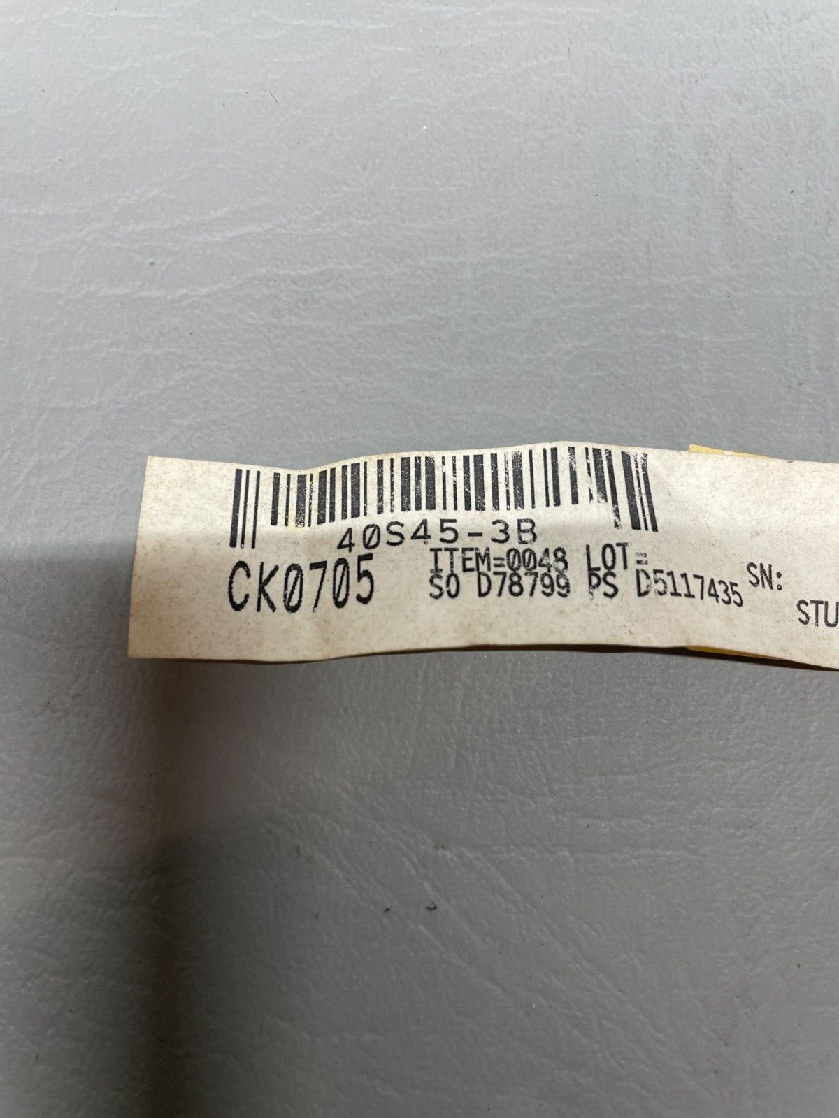 Camloc Steel Stud Fastener P/N 40S45-3B