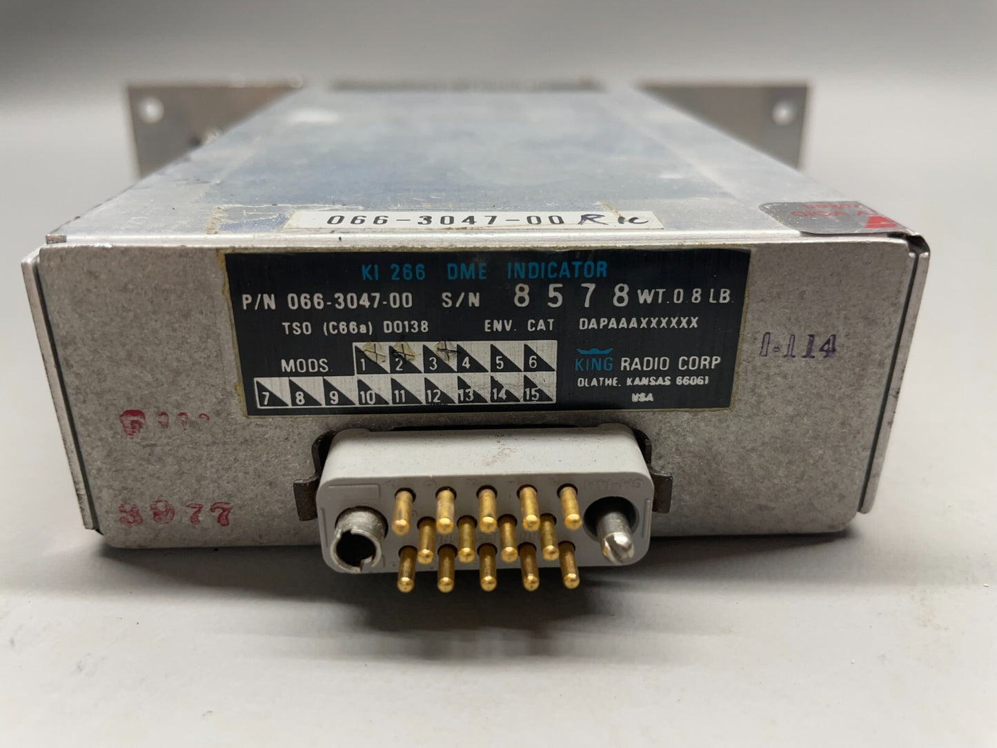 Bendix King DME Indicator P/N 066-3047-00