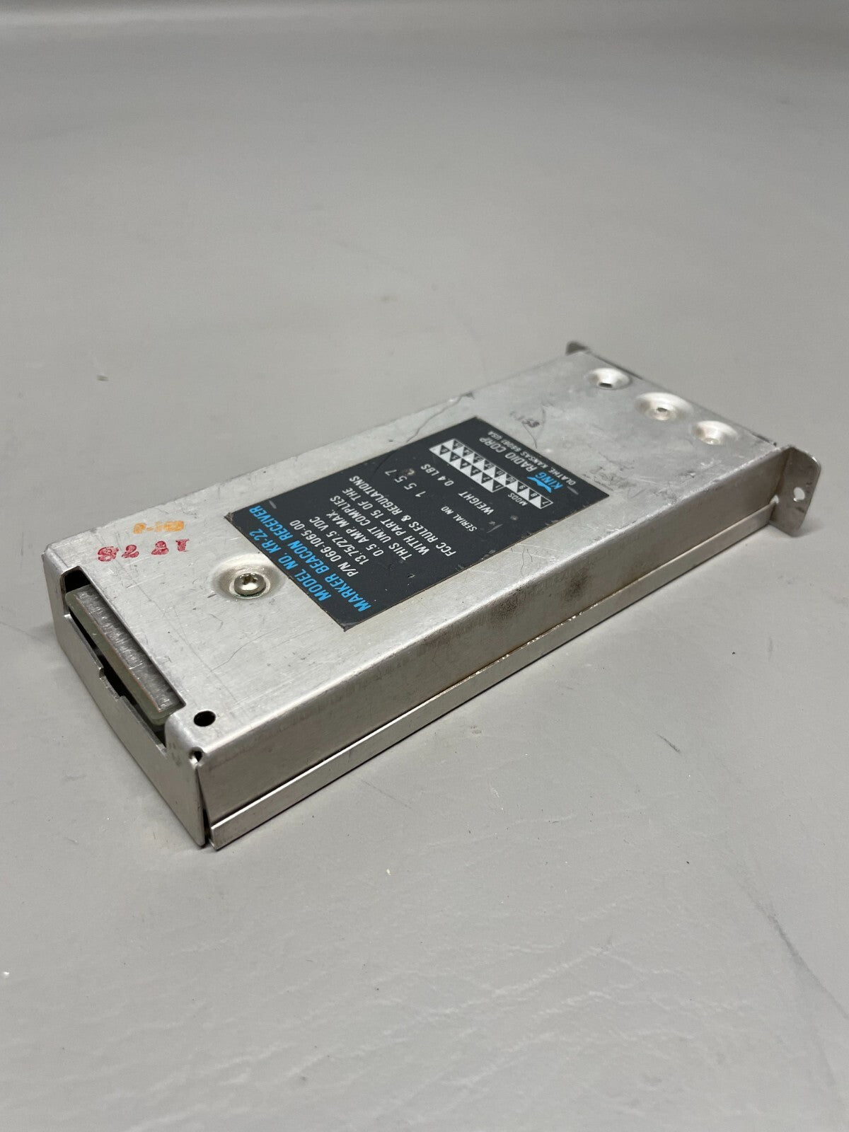 Bendix King KR-22 Marker Beacon Receiver P/N 066-1065-00