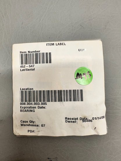 452-547 Piper Bearing