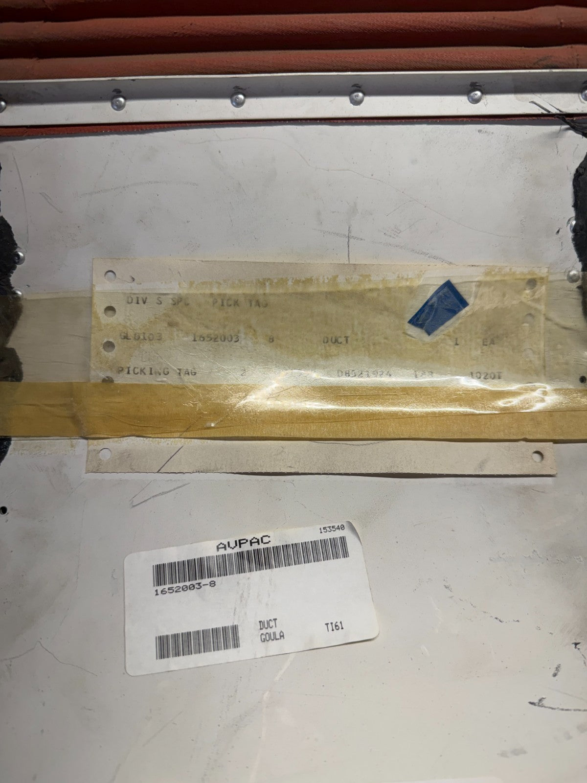 0752018-8 Cessna 185 Carb Air Duct Assy (Boot P/N 0750192-3, 0750192-703) NEW