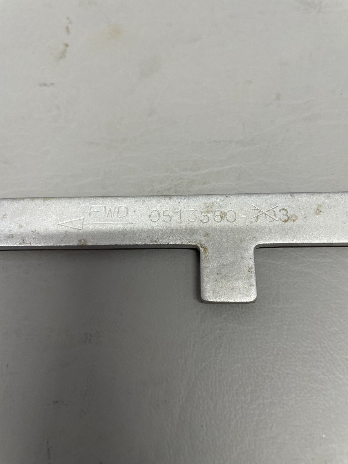 Cessna Seat Stop Plate P/N 0513560-3
