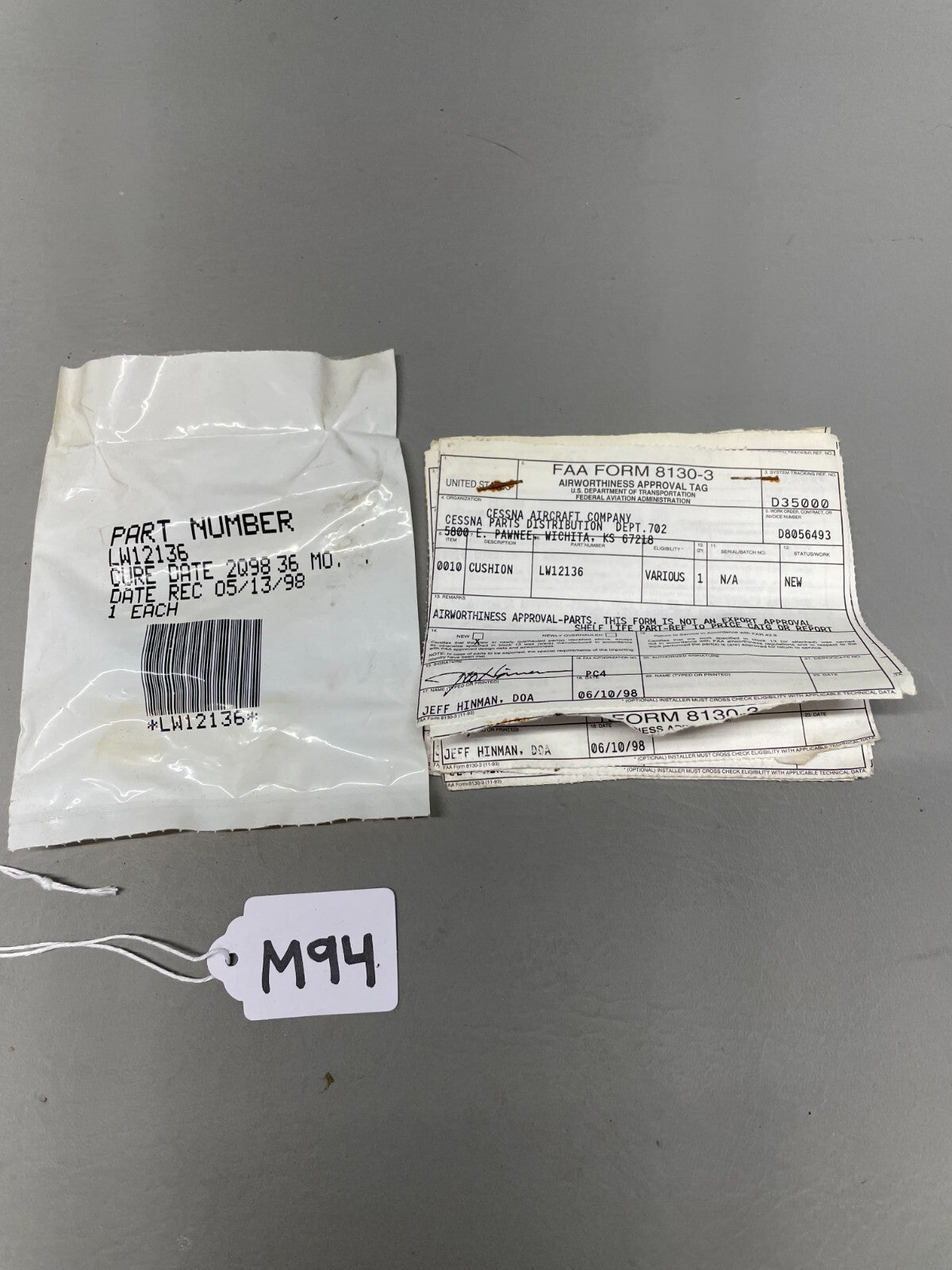 Lycoming Magneto Drive Cushion P/N LW12136