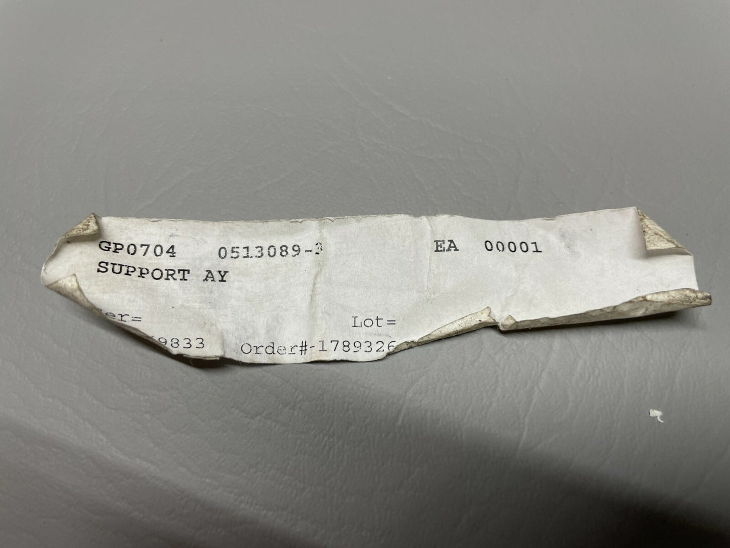 Cessna Support P/N 1250969-3