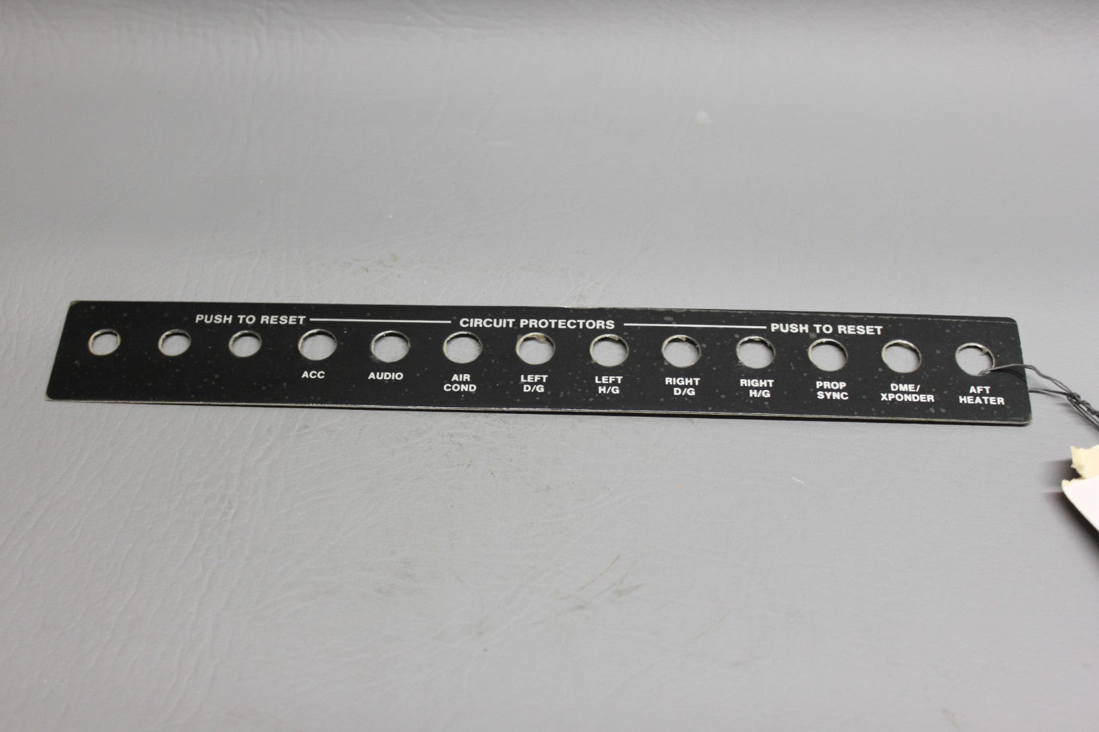 582-336 Piper Circuit Breaker Panel Assembly