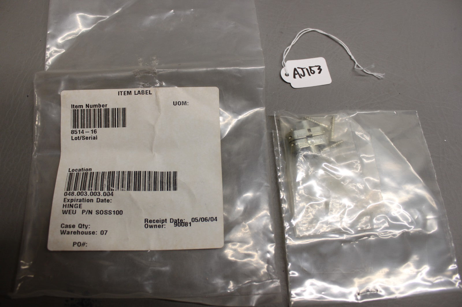 8514-16 Cessna Hinge (Alt P/N SOSS100)