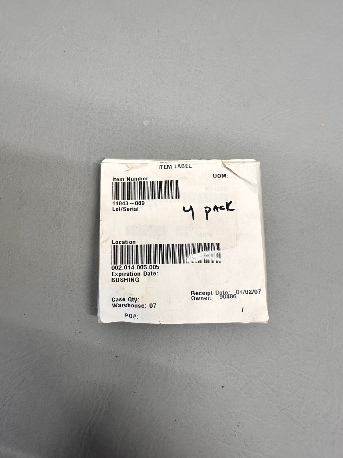14843-089 Piper Bushing (QTY 4)