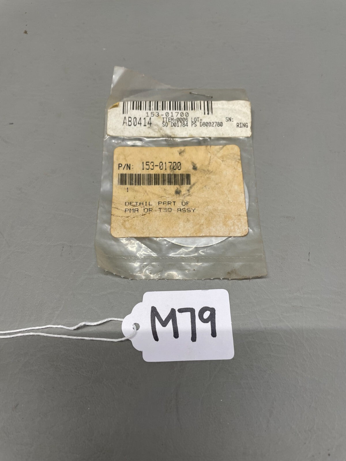 Cessna Grease Ring Seal P/N 153-01700