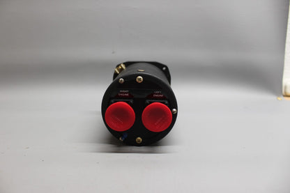 C668016-0102 Instruments Inc. Dual Tachometer Alt P/N 512-02 (OVERHAULED)