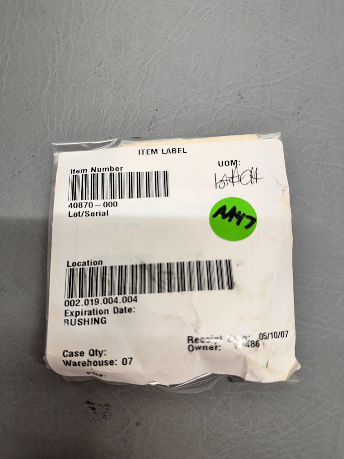 40870-000 Piper Bushing