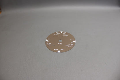 S1286-1 Cessna Fuel Selector Plate