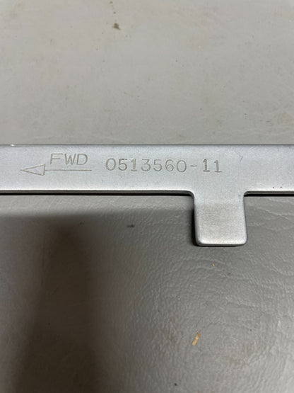 Cessna Seat Stop Plate P/N 0513560-11