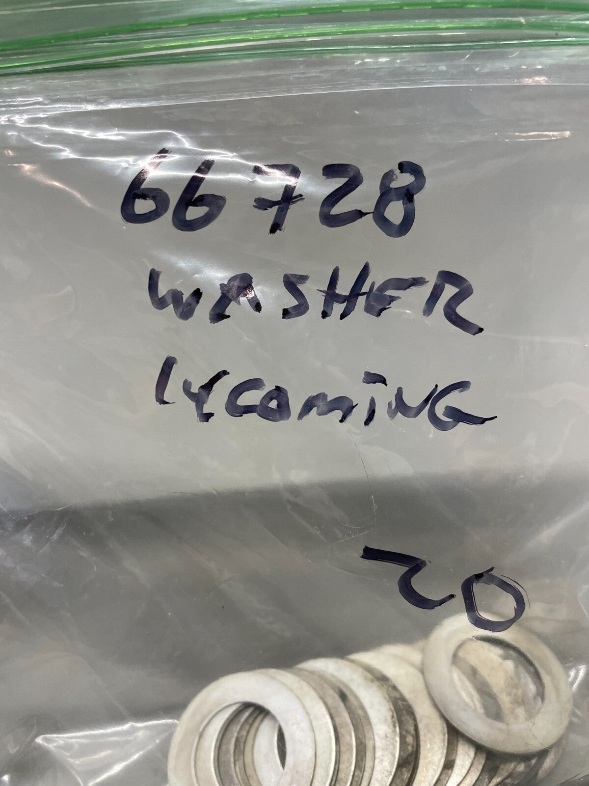 Lycoming Washer P/N 66728 (NEW) Pack of 20