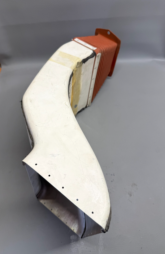 0752018-8 Cessna 185 Carb Air Duct Assy (Boot P/N 0750192-3, 0750192-703) NEW