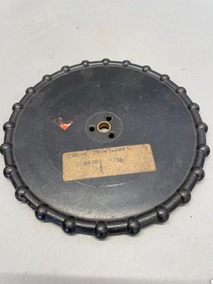 Cessna Elevator Trim Wheel P/N 0861100-138