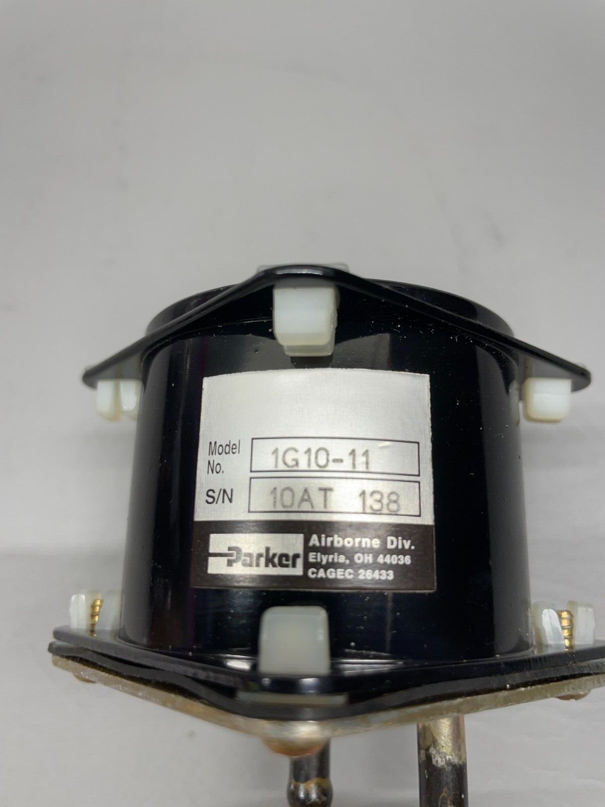Parker Gyro Suction Gauge P/N 1G10-11