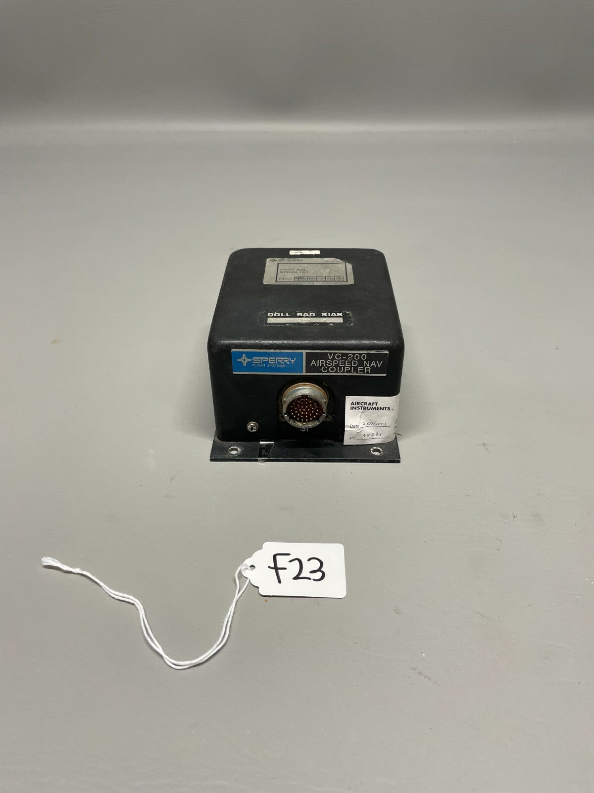 Sperry VC-200 Airspeed Navigation Coupler P/N 4011098-901