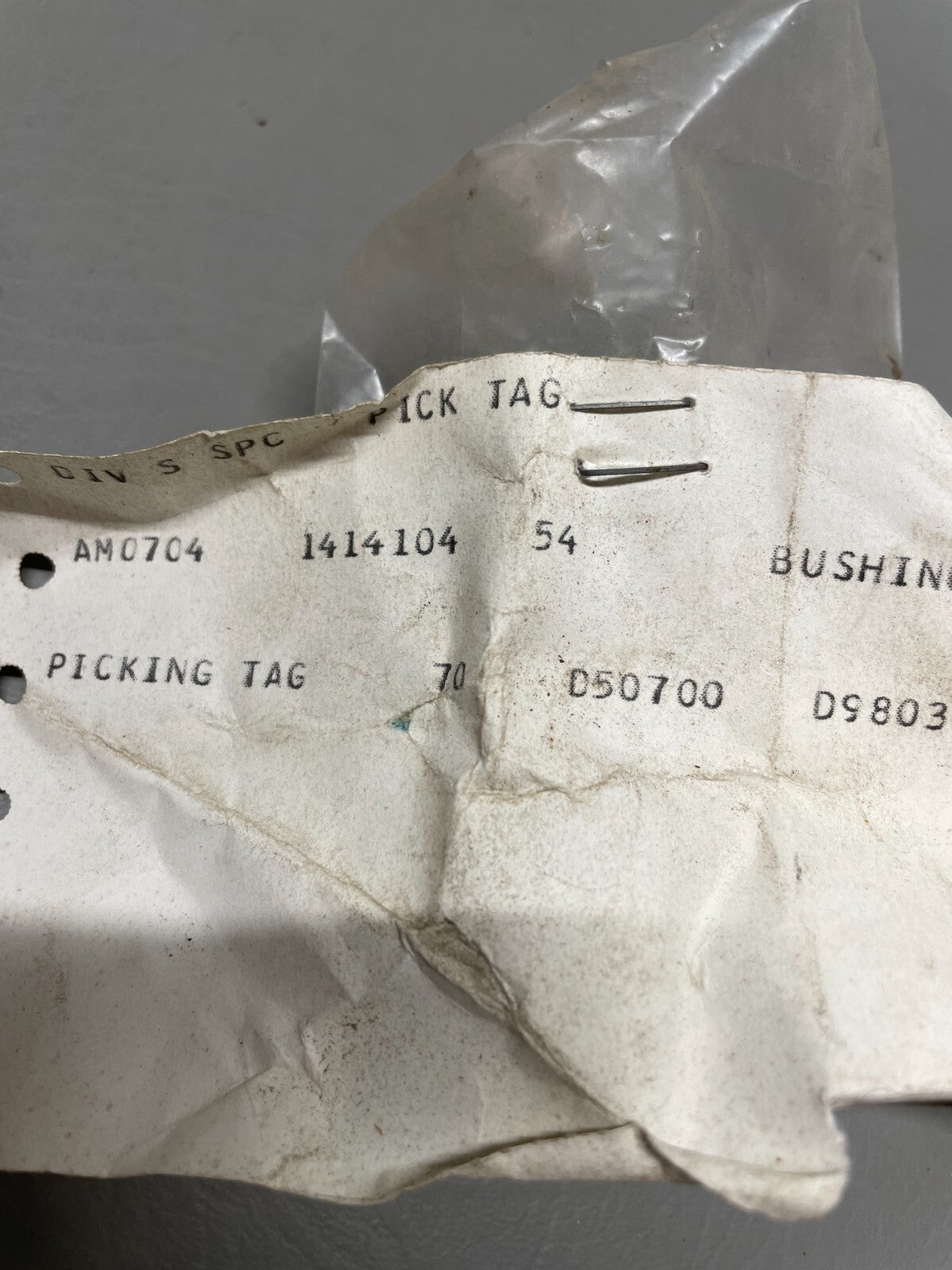 Cessna Bushing P/N 1414104-54 (NEW)