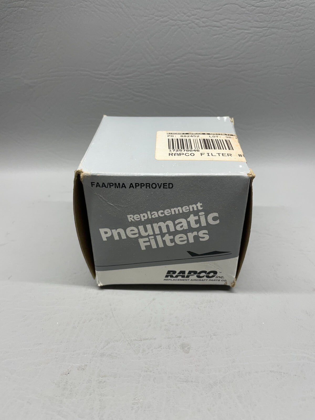 Rapco Inlet Air Filter P/N RAD9-14-3