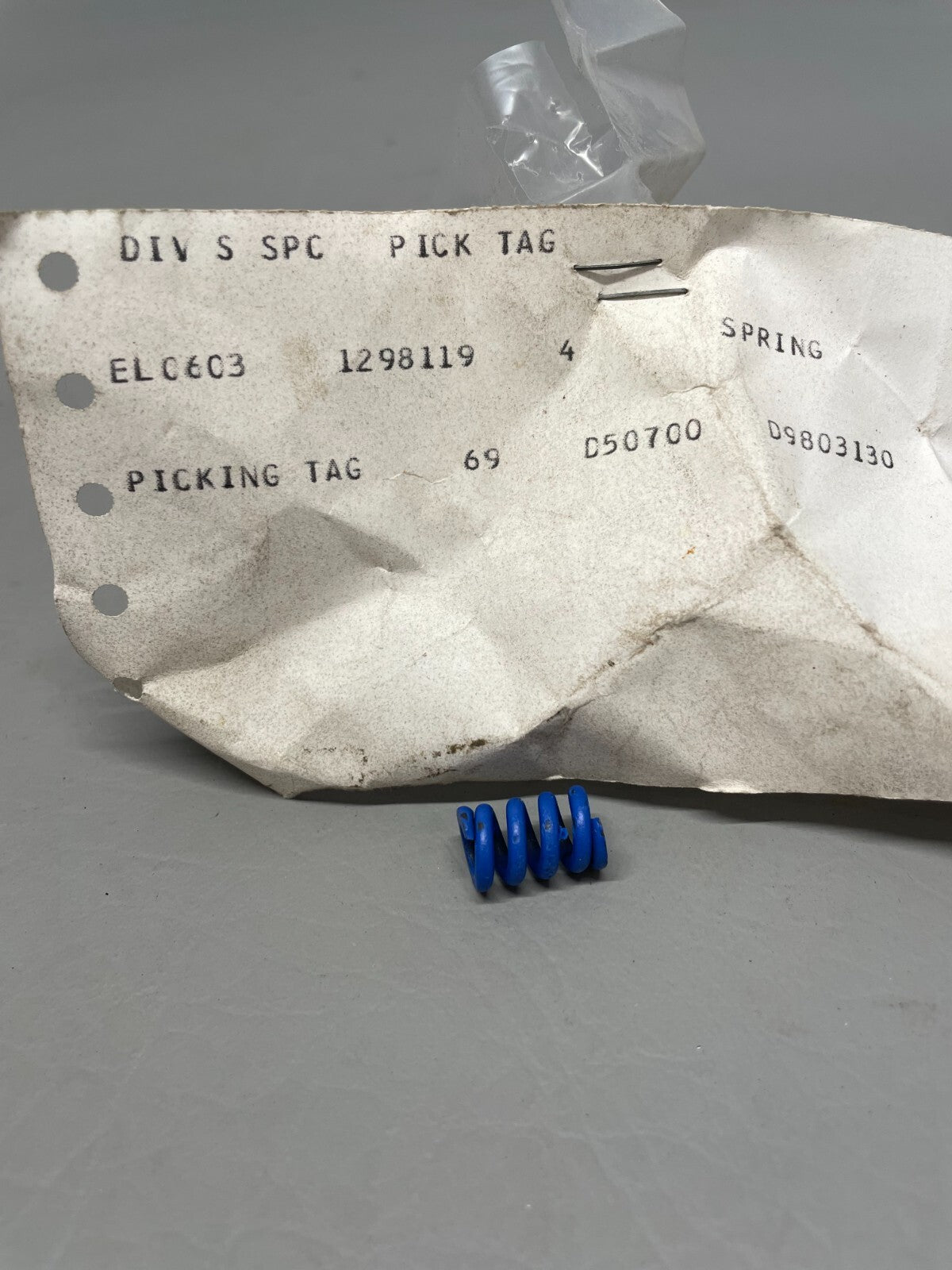 Cessna Exhaust Spring P/N 1298119-4