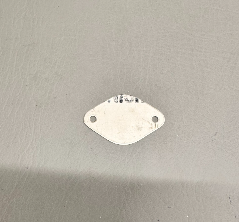 52784-000 Piper Cover Plate Firewall