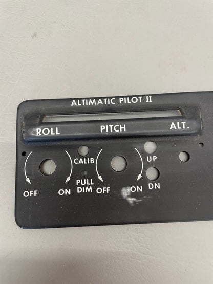 Piper Auto Pilot Control Cover Assy