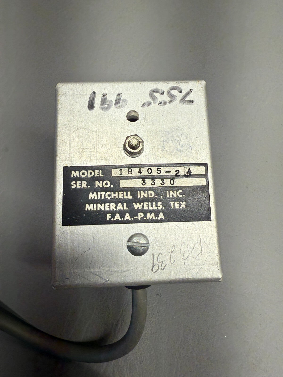 Mitchell Relay Box P/N 1B405-24
